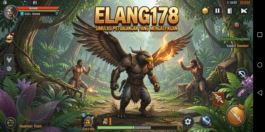 Tampilan menarik dari gameplay ELANG178 yang penuh tantangan.