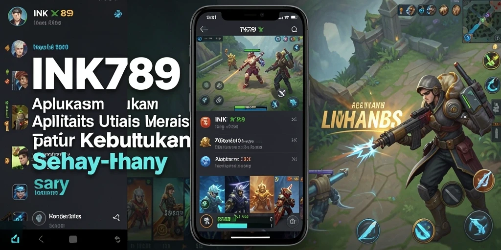 Tampilan antarmuka pengguna INK789 yang sederhana dan efektif.