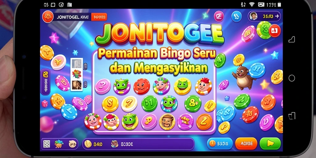 Tampilan gameplay seru di JONITOGEL dengan fitur Bingo yang menarik.