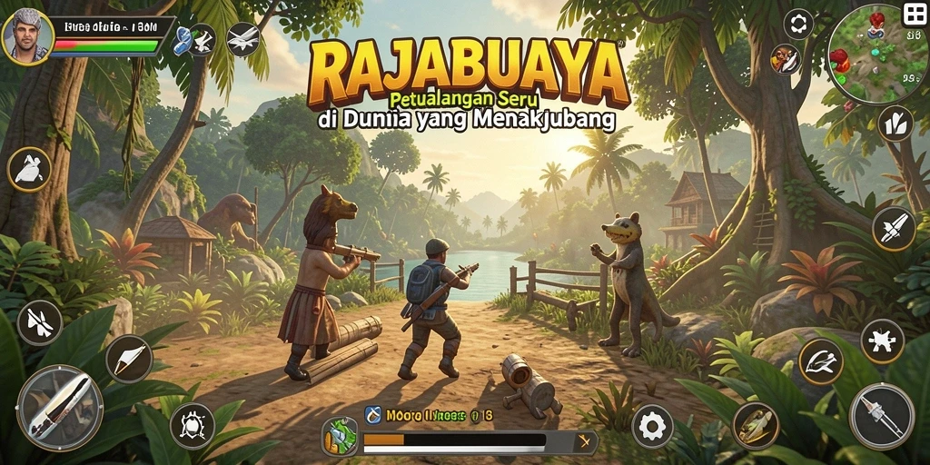 Gameplay seru petualangan RAJABUAYA yang penuh tantangan.